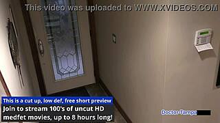 Watch Dr Tampa dominate Michelle Anderson in latex gloves! She gapes wide with toys in the hospital!