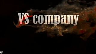 Cute redhead Eva takes rough anal pounding from massive cock in close up