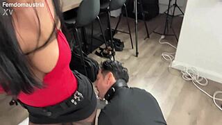 Femdom soap opera queen Celina makes me her 24-7 slave with ass worshiping and cunilingus