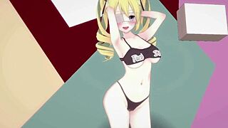 koikatsu arisu oc dancing phut hon with cute moves