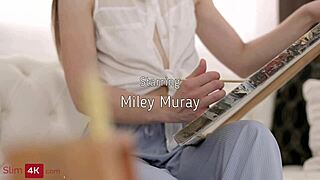 Skinny in threesome with driver and servant getting doggystyle double penetration deepthroat cumshot