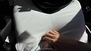 morena cachonda fucks taxi driver luna black for fare