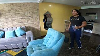 i haven't seen my stepsister in so long, she squeezed her white booty and changed into something more comfortable 😏 - jhodez1