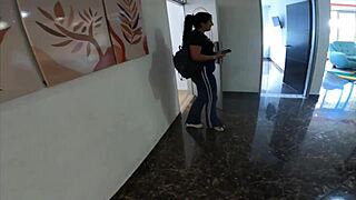 i haven't seen my stepsister in so long, she squeezed her white booty and changed into something more comfortable 😏 - jhodez1