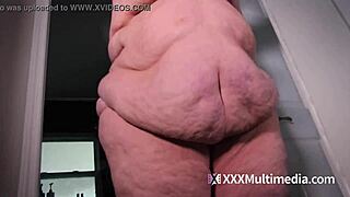 ssbbw ivy davenport's big belly jiggle 😍