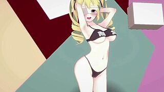 koikatsu arisu oc dancing phut hon with cute moves