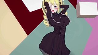 koikatsu arisu oc dancing phut hon with cute moves