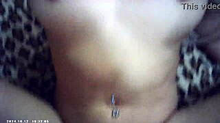 Asian blonde in glasses gets doggystyle fucking behind scenes with pornstar.