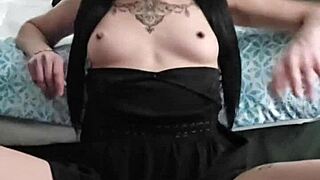 Adorable Petite 18+ Emy Angel Poses Sweetly