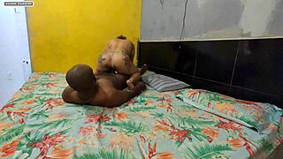 i feel my slut riding my dick fast, covering it in cum during our quick sex session