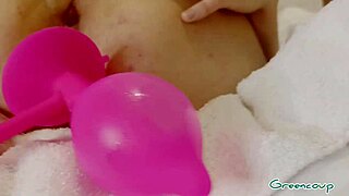 Master fists my teen ass and stretches pussy rough!