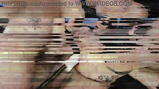 laura fiorentino takes 4on1 anal fisting and swallows cum