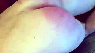 Young 18-year-old loves feet fetish spanking in close up