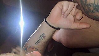 Cheating wife enjoys pussy licking in hotel