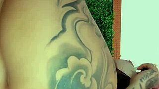 The Sexy Tattooed Pornstar Babe Sexdoll520 Enjoys Masturbating with Her Anal Plug