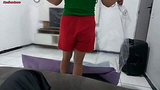 Stepmom, Are You Watching Stepson In Shower?