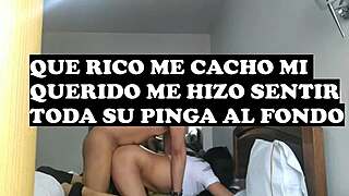 My husband's friend fucks me so good in the hotel!