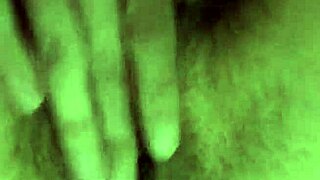 Hairy pussy drips in solo orgasm close-up
