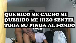 My husband's friend fucks me so good in the hotel!