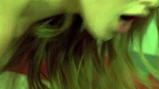 interracial double penetration for the blonde with anal and cumshot