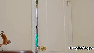 Hey, this trainer just can't stop with those big wet titties in the shower scene