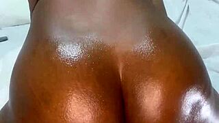 ebony teen destroying wet pussy