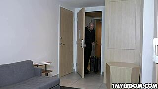 Blonde Milf Mysha Mynx Faces Hard Fuck from Aggressive Stud with Big Cock?