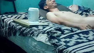 Intimate Massage Of Medium Pleasure For Skinny Boy