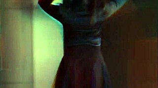 in this scene, a group of aesthetic hot girls dressed in leather and stockings pose seductively on webcam, teasing viewers with their sexy moves and outfits.