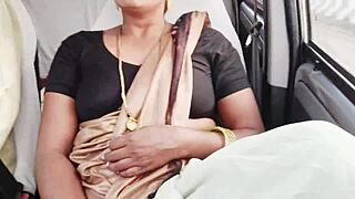 Beautiful Saree Call Girl Engages In Car Sex With Telugu Dirty Talks