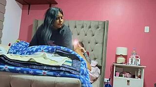 teen latina masturbates and fingers in homemade cowgirl fun with me