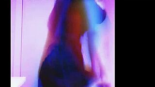 in this scene, a group of aesthetic hot girls dressed in leather and stockings pose seductively on webcam, teasing viewers with their sexy moves and outfits.