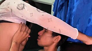 i fuck my stepmother's pussy in the living room