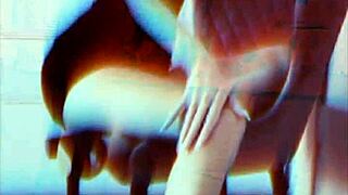 in this scene, a group of aesthetic hot girls dressed in leather and stockings pose seductively on webcam, teasing viewers with their sexy moves and outfits.