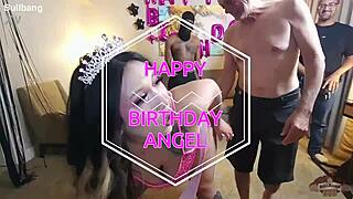 what better way to celebrate a birthday than with a good ole gang bang 😎 it was a pleasure ms angelmariee.