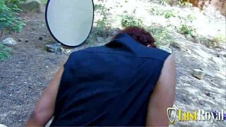Latina Jana Montada Fucking In The Woods Doggystyle