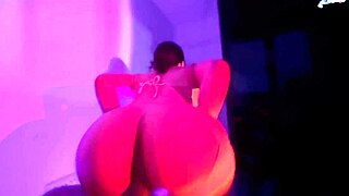 my colombian neighbor grinding on my monster cock