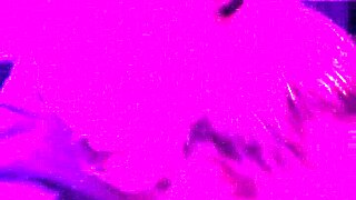 Wife gives a playful blowjob in a casual scene.