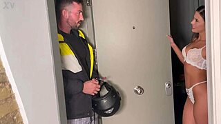 Hot Brunette Squirts In Doggystyle, Takes Big Cock Like A Master!