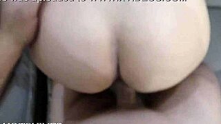 hot redhead gets fucked and cummed on while sharing cock with her blonde friend