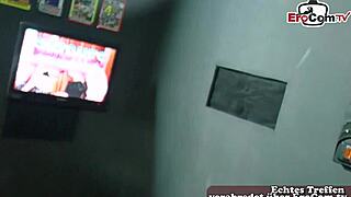 I caught the german housewife fucking a stranger in the cinema