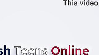 british redhead student guides masturbation and cum 😏