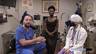 Dr Tampa Checks Rina Arems Shaved Pussy In Pov