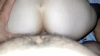 Pov close up of skinny wife in passionate doggy style