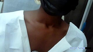 Dr Tampa Checks Rina Arems Shaved Pussy In Pov