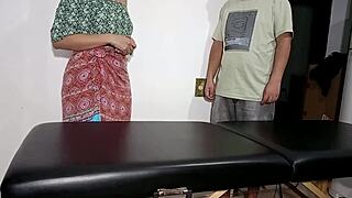 Did He Convince The Masseur To Give A Blowjob And Ride?