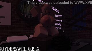 White blonde girl wanders into the hood to find bbc with big black cock interracial sex monster cock