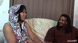 Frustrated BBW wife seduces monster cock for cheating?