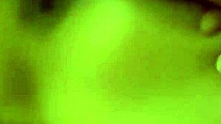 that staircase striptease led to a wild couch encounter with the skinny blonde in heels