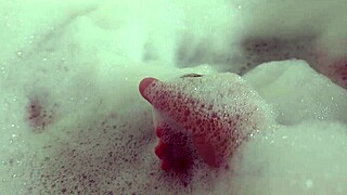 can you watch me masturbate in the bubble bath?